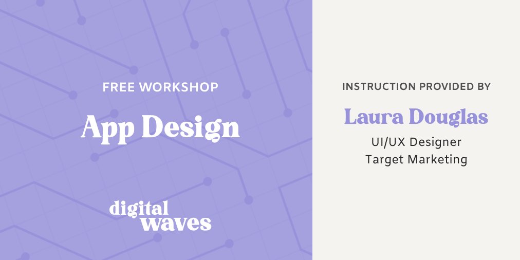 That’s a wrap on this year’s Digital Waves workshops! Our very own Digital Waves superhero / volunteer Laura Douglas taught participants the basics of app design and how to sketch out an app idea with just pencil and paper.