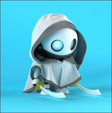 soloosefr's tweet photo. Here is my bot buddy, cloak gang member.
Perfect blue background, double piratesword.
Simple and powerful.
Don't mess with it folks.
#badassbot #botbeauty #cloakbot #metaverse #terrabotsarmy
@terra_bots_io https://t.co/5rvqJBRCWa