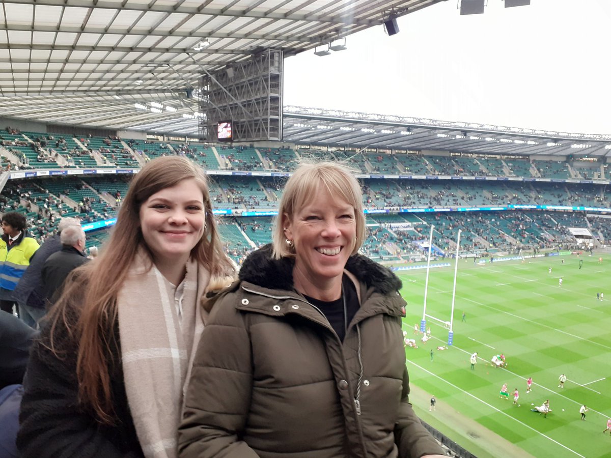 JohnSORCE's tweet photo. #welcomebackfans first time at Twickenham - proper excited https://t.co/mNS4g21iHu