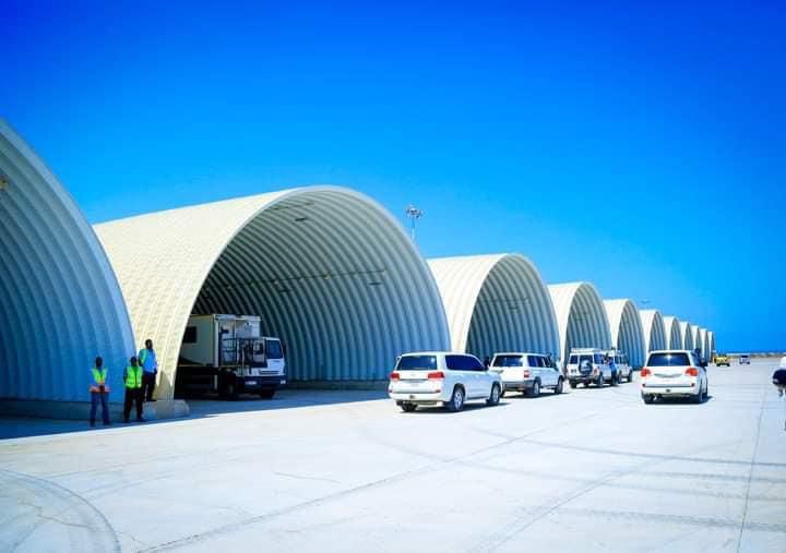 NasraBashiir's tweet photo. The newly reconstructed and expanded #Berbara International Airport in Somaliland has been inaugurated on Saturday by the President of  Somaliland  Muse Bihi Abdi. https://t.co/V4r1XewmLm
