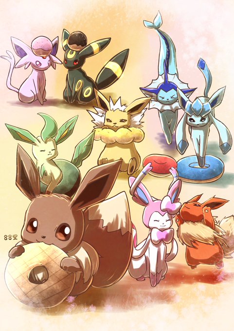 イーブイ 高画質 のtwitterイラスト検索結果 古い順