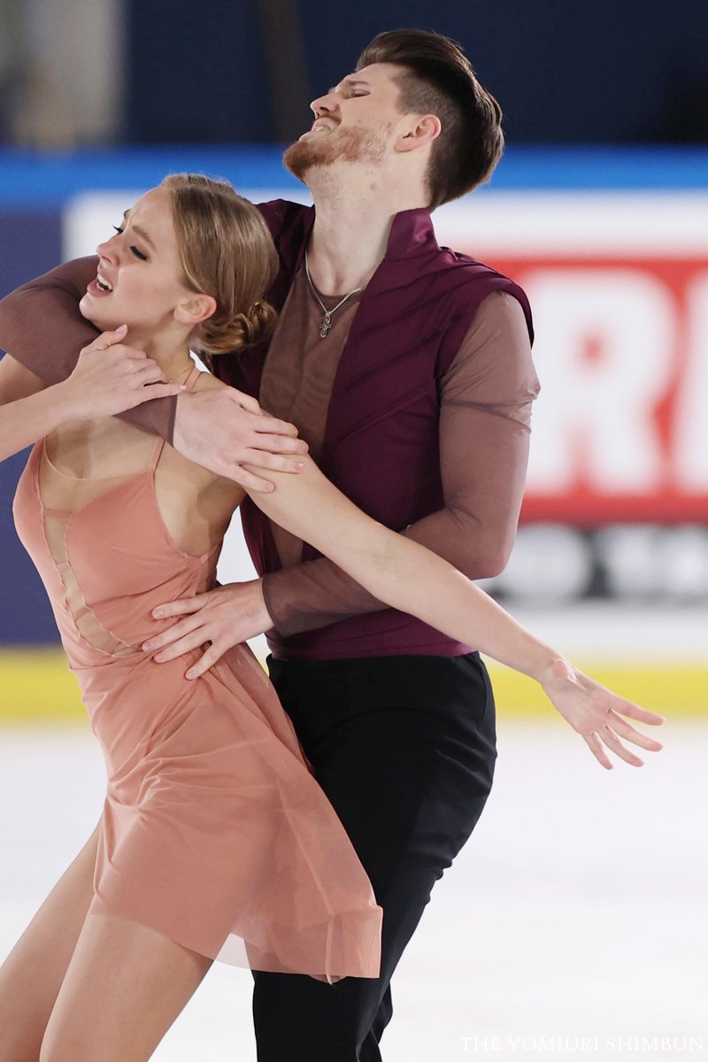 フィギュアスケート GPフランス杯 アイスダンス・フリー