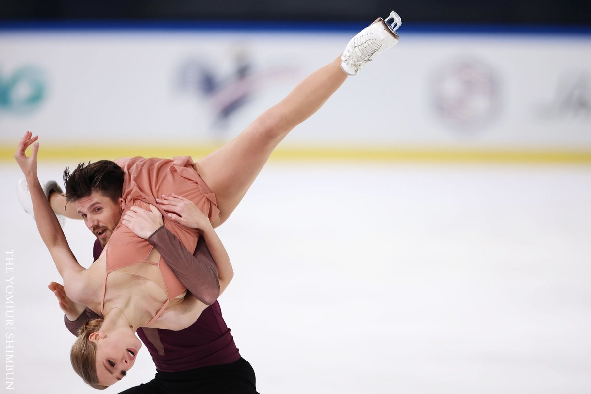 フィギュアスケート GPフランス杯 アイスダンス・フリー