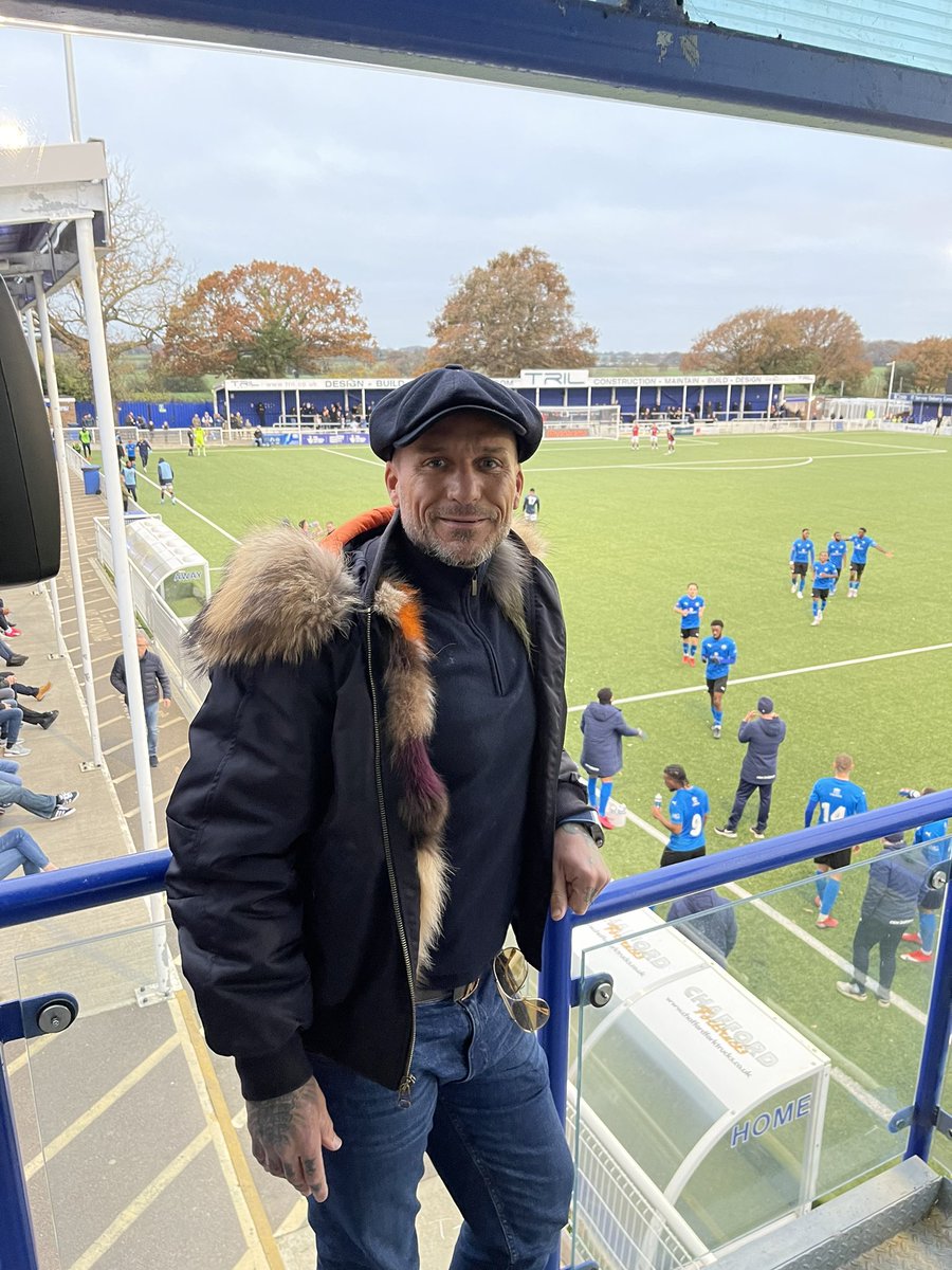 Over at Billericay … this club is still and always will be in my heart ..
Miss the fans and the club was good to be back