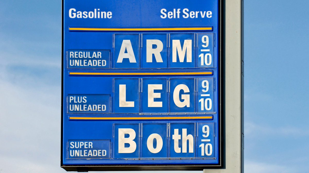 BisonAviation's tweet photo. It's not even 100 octane! No matter how expensive gas gets, I'm still gonna be flying! 😍 #bisonaviation #pilot #generalaviation #pilotlife #generalaviationlovers #aviationtx #aviationtexas #texasaviation #Cessna #Cirrus #Piperaircraft #Beechcraft #aviationlovers #flyingforfun https://t.co/mC2z50Qeb3