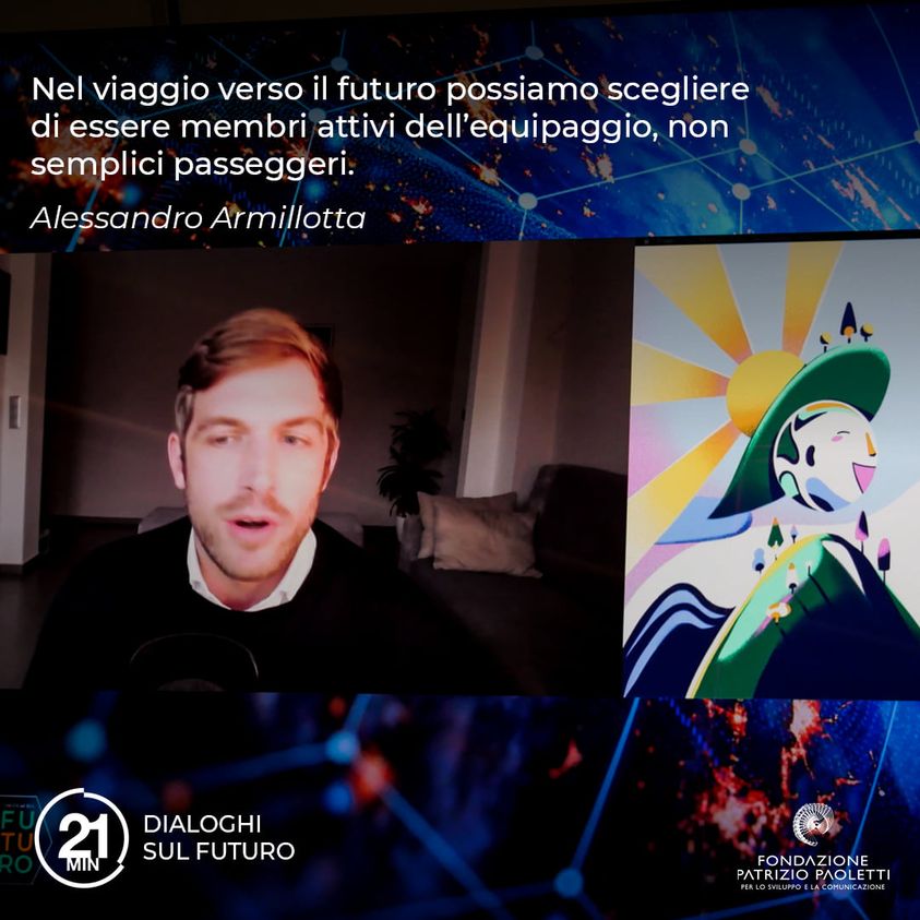 Paoletti_FND's tweet photo. Alessandro Armillotta, co-fondatore e CEO di AWorld, a #21min Dialoghi sul futuro https://t.co/88cHw83Lgr