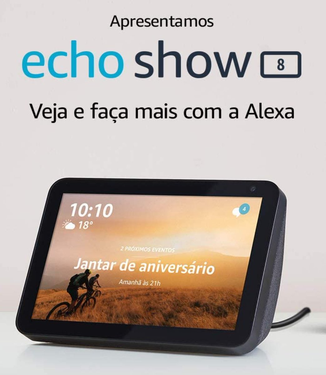 🔥 Echo Show 8 ( PREÇO BLACK FRIDAY )  🔥

🟡 Amazon 🟡

►► amzn.to/3nyPXnt
R$ 569,05 à vista
ou R$ 49,99 em até 12x SEM JUROS
( Desconto de R$ 300,00 )

Frete grátis USANDO Amazon Prime !!
►► amzn.to/3qENWZ9