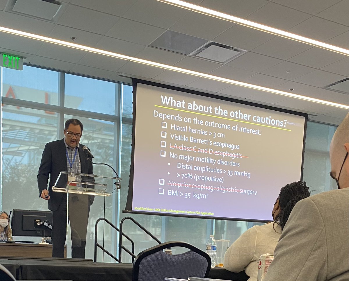 Stephanie G Worrell, MD FACS (@sgworrell) on Twitter photo When is it time for anti-reflux surgery? And can we expand criteria for LINX? <a href="/foregut_journal/">Foregut Journal</a> editors <a href="/BrianLouie4/">Brian Louie</a> and <a href="/katzpo/">philip katz MD</a> expertly explain at <a href="/CreightonSOM/">CreightonSOM</a> Esophageal Symposium. <a href="/ForegutSociety/">The American Foregut Society</a> <a href="/Sayazi/">Shahin Ayazi</a> <a href="/vlitlemd/">virginia litle</a> When is it time for anti-reflux surgery? And can we expand criteria for LINX? <a href="/foregut_journal/">Foregut Journal</a> editors <a href="/BrianLouie4/">Brian Louie</a> and <a href="/katzpo/">philip katz MD</a> expertly explain at <a href="/CreightonSOM/">CreightonSOM</a> Esophageal Symposium. <a href="/ForegutSociety/">The American Foregut Society</a> <a href="/Sayazi/">Shahin Ayazi</a> <a href="/vlitlemd/">virginia litle</a>