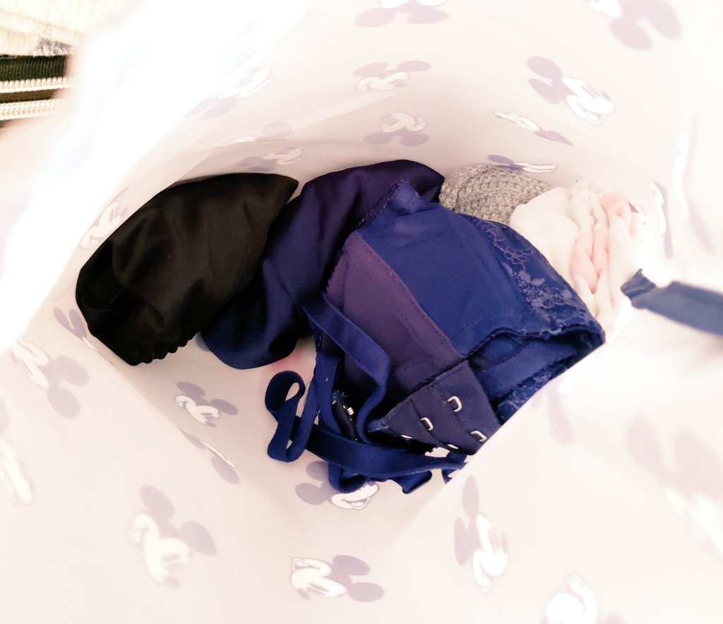 crotch_daisuki's tweet photo. 知人の��行カバンから
着用前なので広げて眺めるだけです、残念
使用済みならイタズラして汚しちゃうとこだけど https://t.co/B0NxhIhJ8i