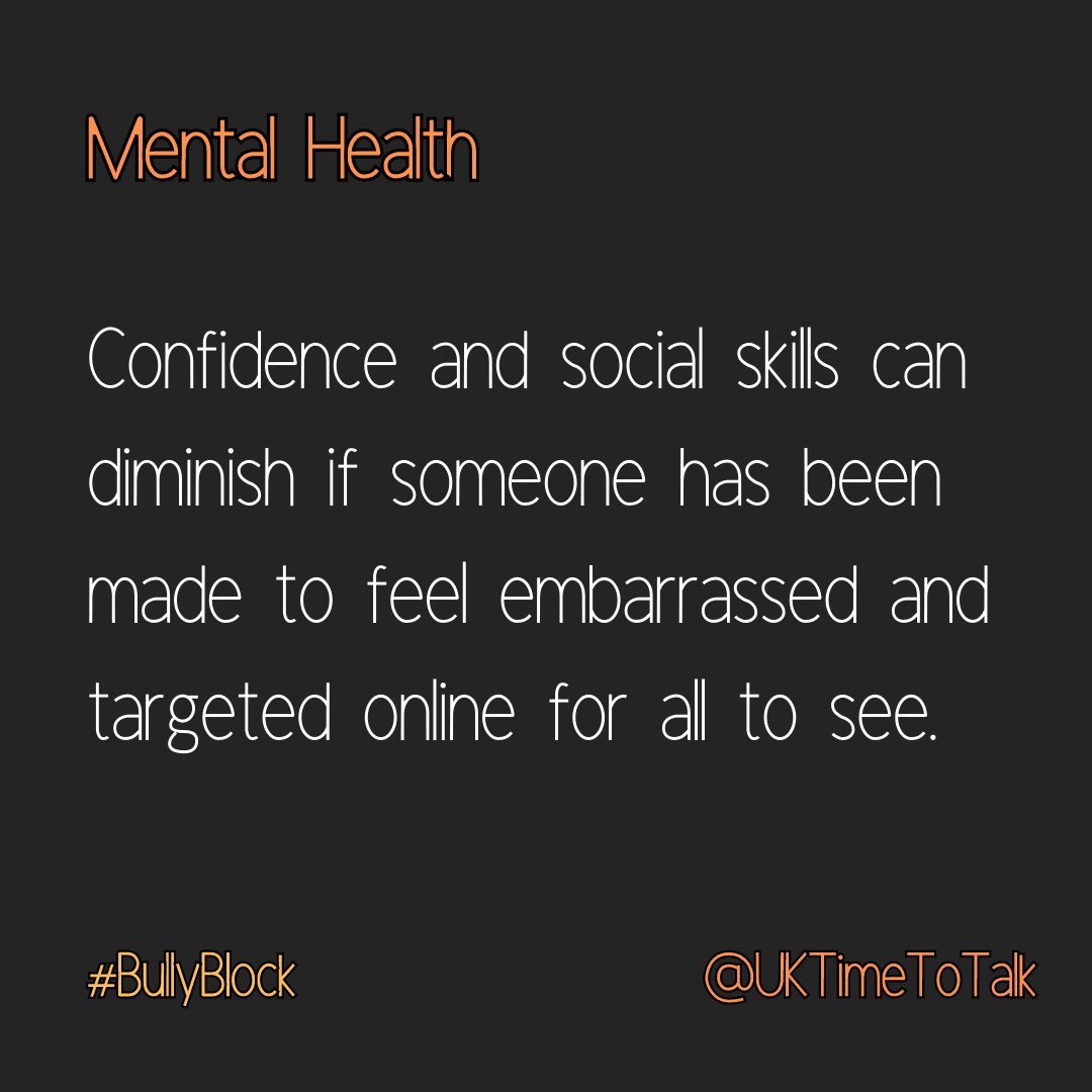 UKTimetoTalk's tweet image. #onekindword #bullyblock #bebetterdobetter #antibullying #antibullyingweek #awareness #cyberbullying #support #mentalhealth