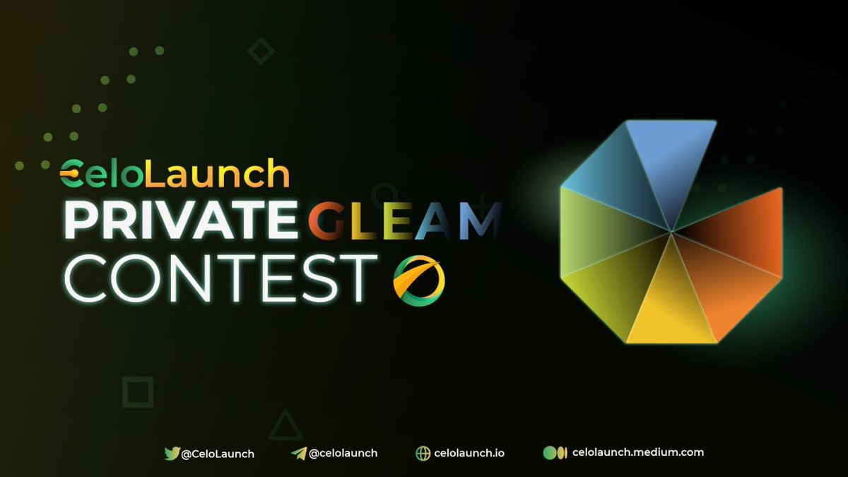 💥 CeloLaunch is thrilled to announce the Gleam Contest for Private Sale Round! 💥

We use the remaining $100,000 allocation of the Private Sale to conduct the contest to attract more attention and to select the valuable candidates supporting long term.

gleam.io/QDwtF/celolaun…