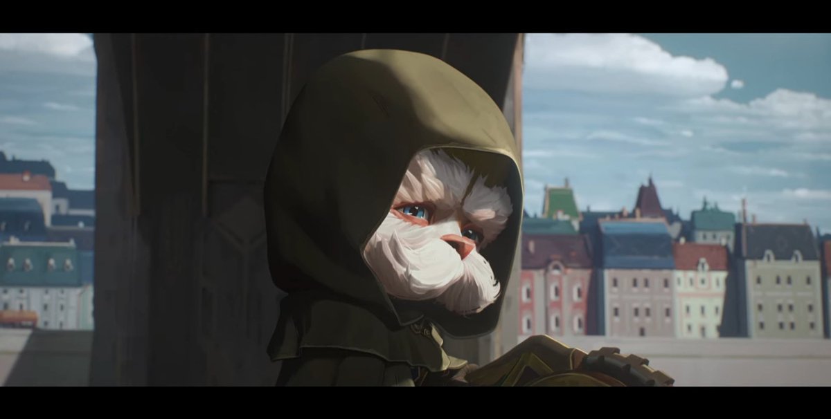 Squallzera's tweet photo. iti malia heimer de capuz 🥺 nao liga pra esse jayce nao ele é bobo 🥺 #Arcane https://t.co/vmG86XIL6d