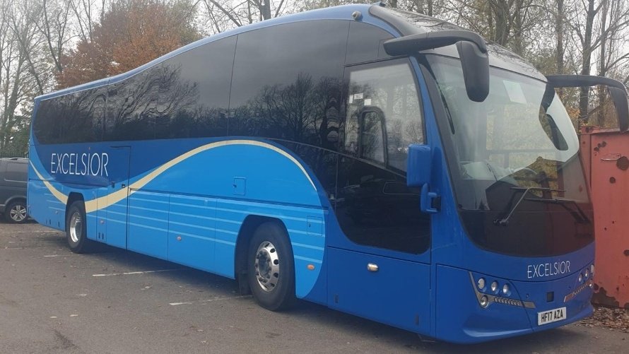ExcelsiorCoach's tweet photo. A busy day for the @ExcelsiorCoach #team.  Fleet no: 5, 6 and 7838 completing tours for #MSAmadea whilst fleet no: 1 heads over the border but not forgetting the drivers completing @firsttravelsol work in #Weymouth.  #thankyou 🙏 #effortlesscoachhire https://t.co/jGartnl7zB