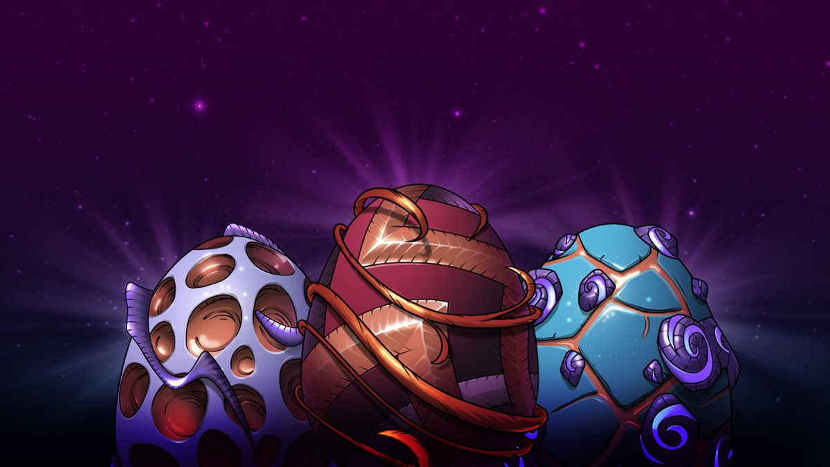 CryptoDragons's tweet photo. 🐉 Dragons’ hint! 

1000 Eggs are available to reserve during the 2nd stage of Reservation ⬇️

🥚998 Random Eggs (you’re lucky to get Common, Epic or Legendary Dragon from a Random Egg)

🥚1 Epic Egg

🥚1 Legendary Egg

Meet the Dragons on November 21, at 12PM EST! 🔥 https://t.co/Ne6o7FptU4