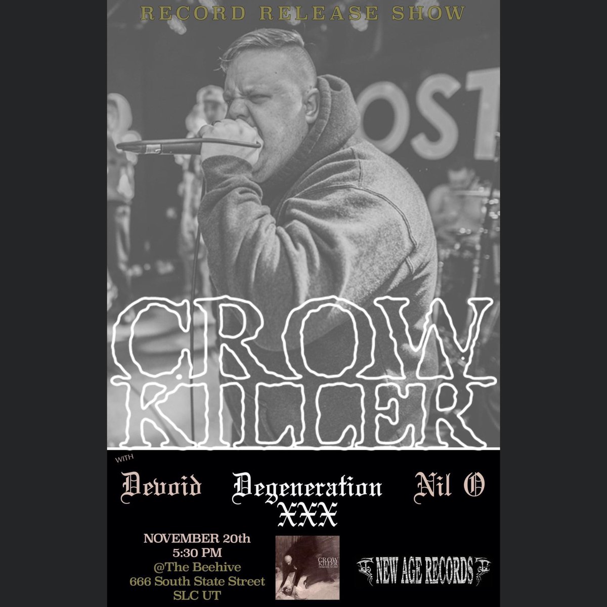 yo this is TONIGHT. screenshot a flyer and repost. movie screening at 6 pm, show starts around 7 or 7:30pm. $20 at the door, includes a shirt or album with entry.

we’ll be filming tonight. brush up on some lyrics and come hang. first show in over a year and we miss y’all. RT RT