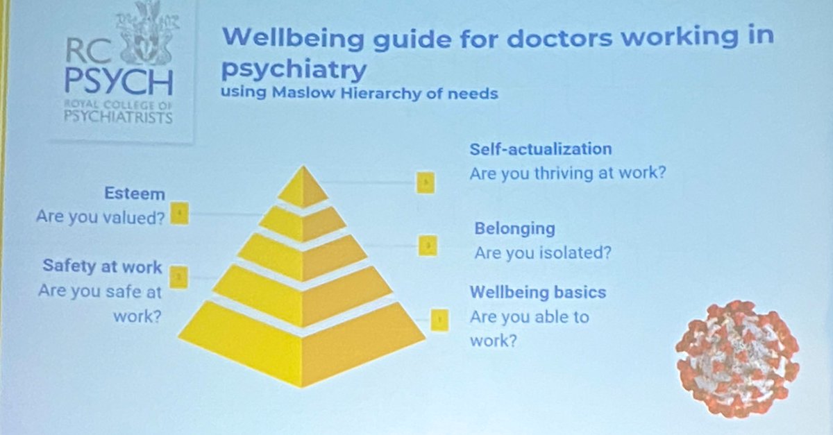 abbasian's tweet photo. @TrudiSene1 @rcpsych Registrar 
#BPPA21

Metal health of health professionals (especially BAME) was negatively affected during lockdown. 

#Wellbeing is crucial - healthy well-supported doctors means healthy-well supported patients. https://t.co/10ohQ8qoDg