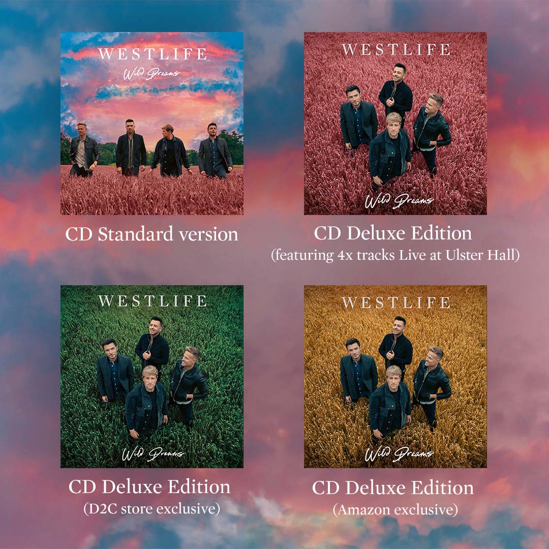 Westlife released their new album “Wild Dreams” –