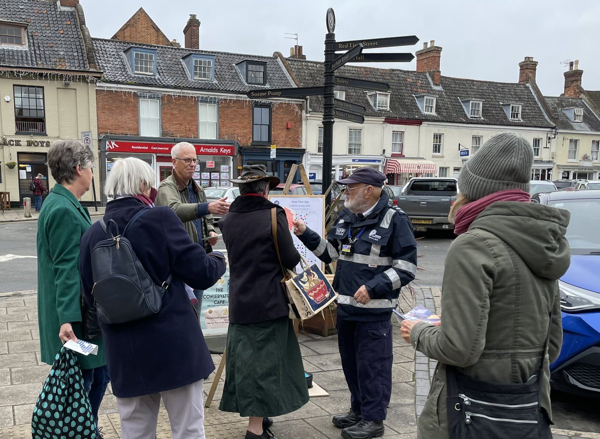judiconner's tweet photo. Aylsham, in ‘brexit-backing’ Norfolk. People queuing to have their say today, and vast majority say #BrexitIsntWorking. “It’s a disaster.” “I haven’t the words….”  “We were lied to”. #BrexitChaos @euromove @NorfolkforEU https://t.co/qYyXDi0PBL