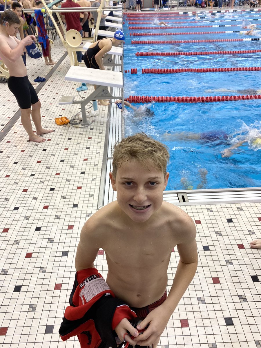 amberkatrena's tweet photo. Proud of this kid who dropped time in all of his events today!  
 
Dropped 23.71s in 200 IM
Dropped 16.90s in 100 Breast
Dropped 1.0s in 100 Free

@LawrenceSwimIN @BMSSwimDive https://t.co/trIPcasD3N
