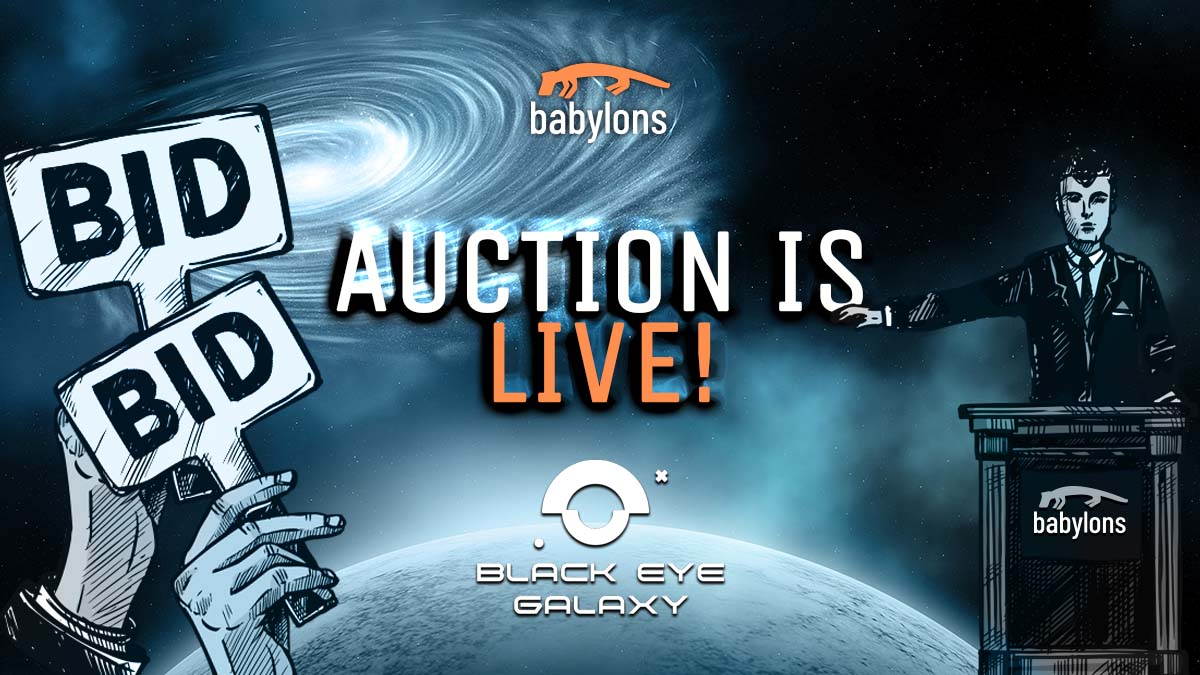 blackeyegalaxy_'s tweet photo. 🚦 4th @blackeyegalaxy_ #NFT Auction is LIVE NOW! 🚦

👇 Start Bidding Here Now 👇

https://t.co/oqM2DQXJ9C

🌏 Auction Will Last 24 Hours 🌍

#blackeyegalaxy #BYG #gaming #nft #Metaverse #crypto #Blockchain #P2Egaming #p2egaming #BSC #BYG $BYG https://t.co/gxo32b4mY6