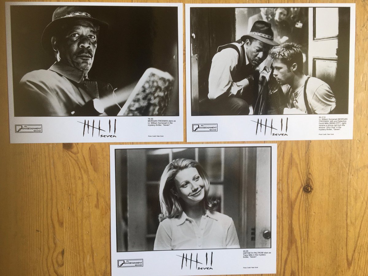 geektweetering's tweet image. &quot;SEVEN&quot; Black &amp;amp; White film stills!
tradera.com/en/item/291001…
Take a look!