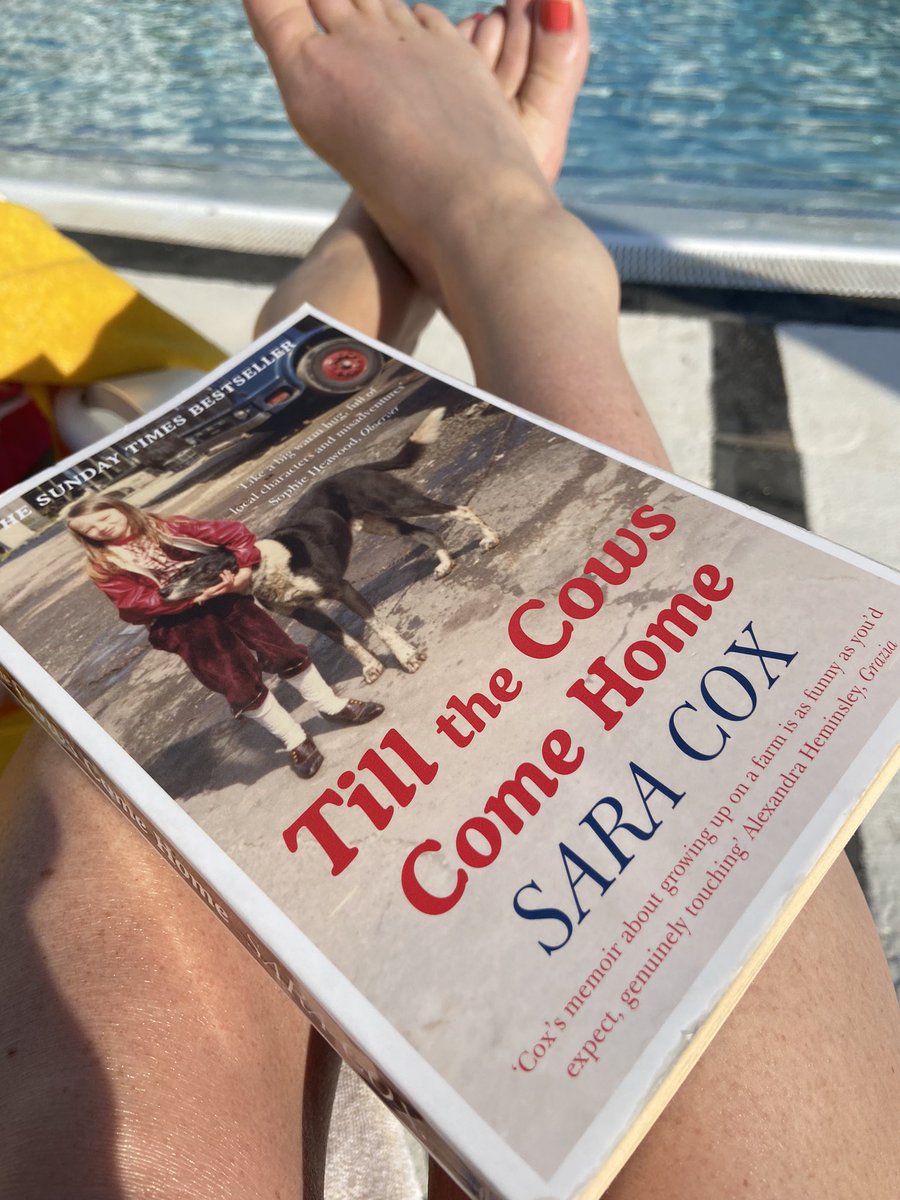 loula74's tweet photo. Enjoying my holiday read @sarajcox. Good northern stock ❤️. https://t.co/Q9RQnhBYg6