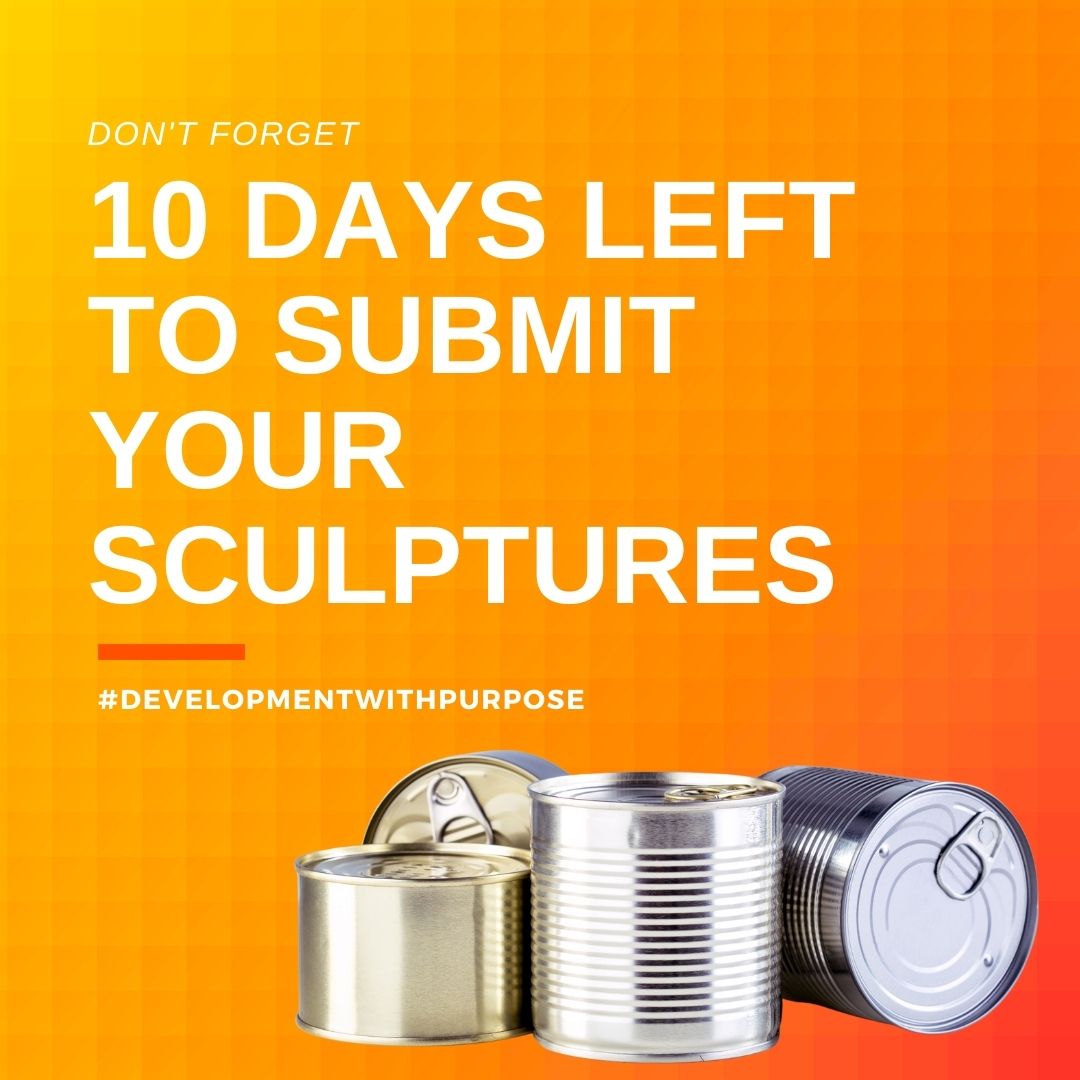 AvenueDevel's tweet photo. Reminder! You only have 10 days left to submit your sculptures for our Thanksgiving Canned Foods Sculpture competition! https://t.co/Vwy6DYjUlm