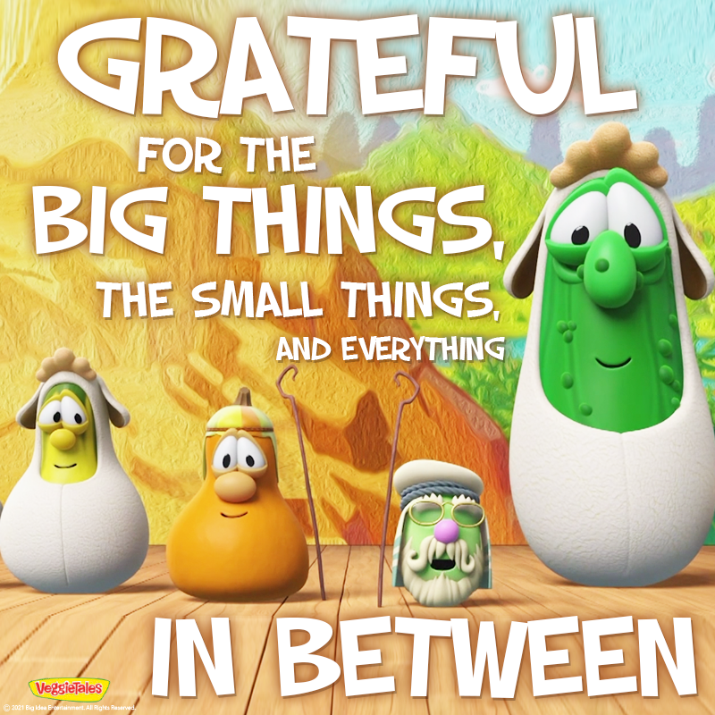 Start your day with an attitude of gratitude.