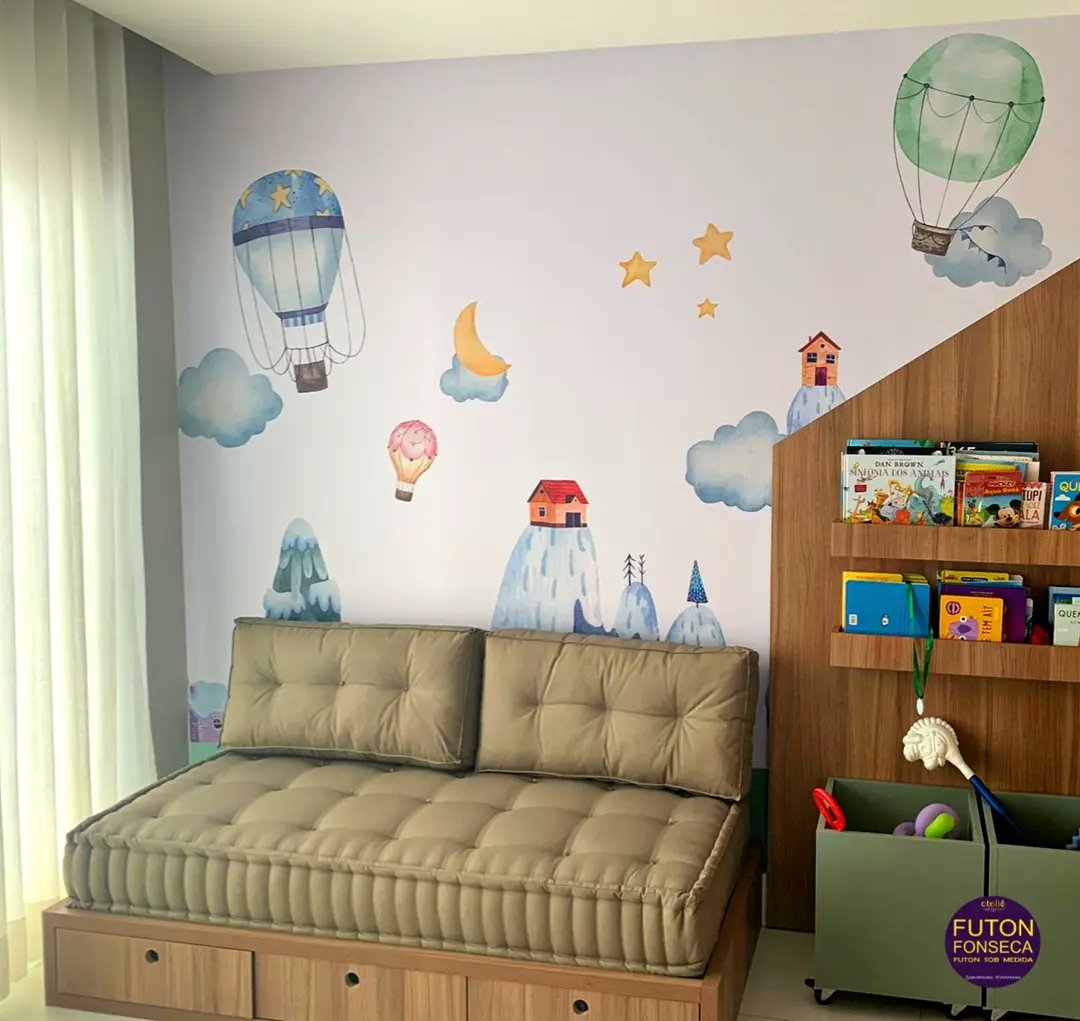 futonfonseca's tweet image. Olha essa quarto infantil da nossa cliente  de Brasília-DF. Sofá futon compact ficou um charme nessa decor 💜

#futon #sofafuton #quartodebebe
#quartoinfantil #quartodemenino #quartodemenina #futonturco #desgnerdeinteriores #decoração #deco #futonembrasilia #futonemsaopaulo