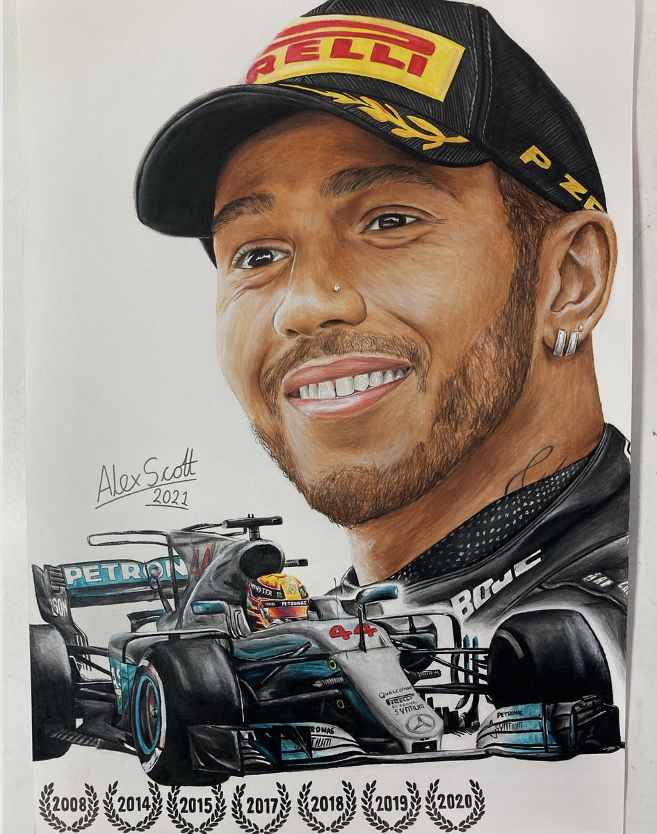 <a href="/LewisHamilton/">Lewis Hamilton</a> <a href="/LewisHamilton/">Lewis Hamilton</a> I’m 16 and did this drawing of you, what do you think?