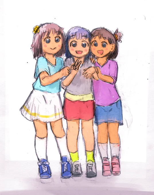 3人集まる〜☺️✨ 