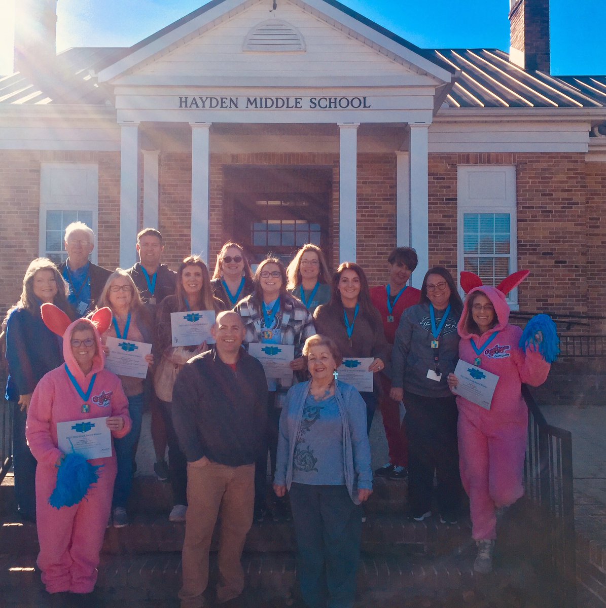 BCEdFoundation's tweet photo. Salute to the Hayden Schools Grant Winners!!! https://t.co/sgaI7SCM68
