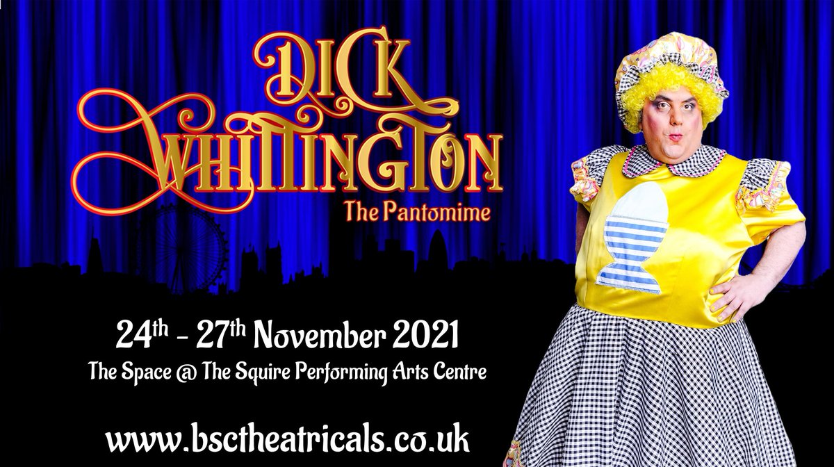 benscbradley's tweet photo. Dick Whittington opens for five performances this week at @SquirePAC in Arboretum Street. Join us for festive fun from 24 to 27 Nov.
Free secure off street parking. Venue details: https://t.co/pW5wG7tOsE
Tickets priced £13.50 available at https://t.co/VU7hGrGEPL
@nottm_events https://t.co/y1w4ONueVN