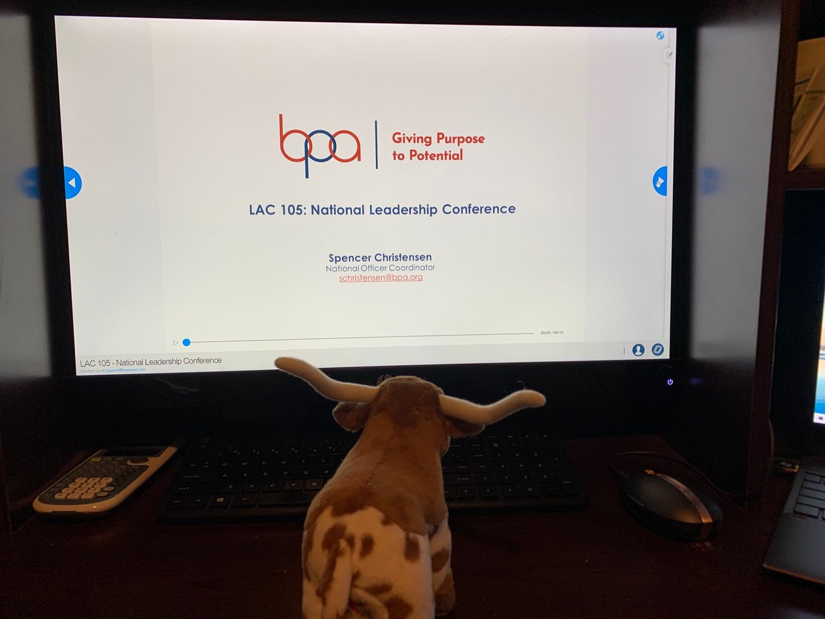 Lil’ Hank has made it to Lufkin! He wanted to finish off the BPA Local Advisor Certification before starting the break and says to stay tuned for his adventures with Lufkin BPA! #LufkinLearns #LPRising