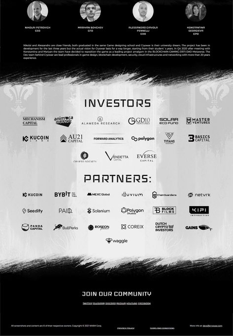 The best #GameFi play right now is to buy $CWAR at 1.54  I'm surprised by such little chatter atm.. Oh<a href="/tag/gamefi"class="tags">#GameFi</a><a href="/tag/gaming"class="tags"><span>#gaming</span></a><a href="/tag/nfts"class="tags"><span>#nfts</span></a><a href="/tag/solana"class="tags"><span>#solana</span></a><a href="/tag/nftgaming"class="tags"><span>#nftgaming</span></a><a href="/tag/play2earn"class="tags"><span>#play2earn</span></a>