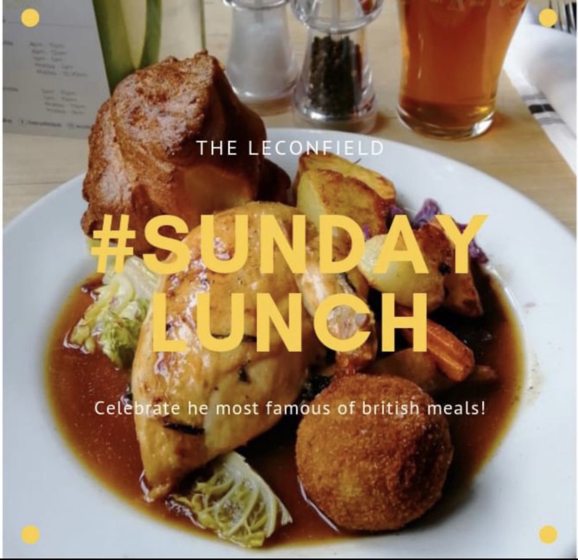 Sunday Roast 😋 Still tables available! Book your table today for tomorrow. Online or call 020 7354 2791! #sundayroast #roastdinner #sundayroastlondon #pubfood #london #londonfood #islington #beer #traditions #englishtradition