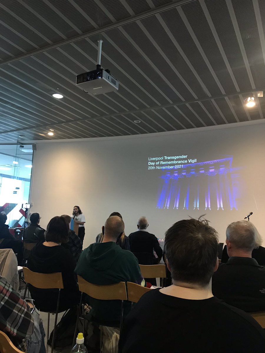 mxrganmc's tweet photo. A fantastic day at the museum of Liverpool respecting those lives lost to transphobia and celebrating trans youth and talent https://t.co/jOQqvI4unG