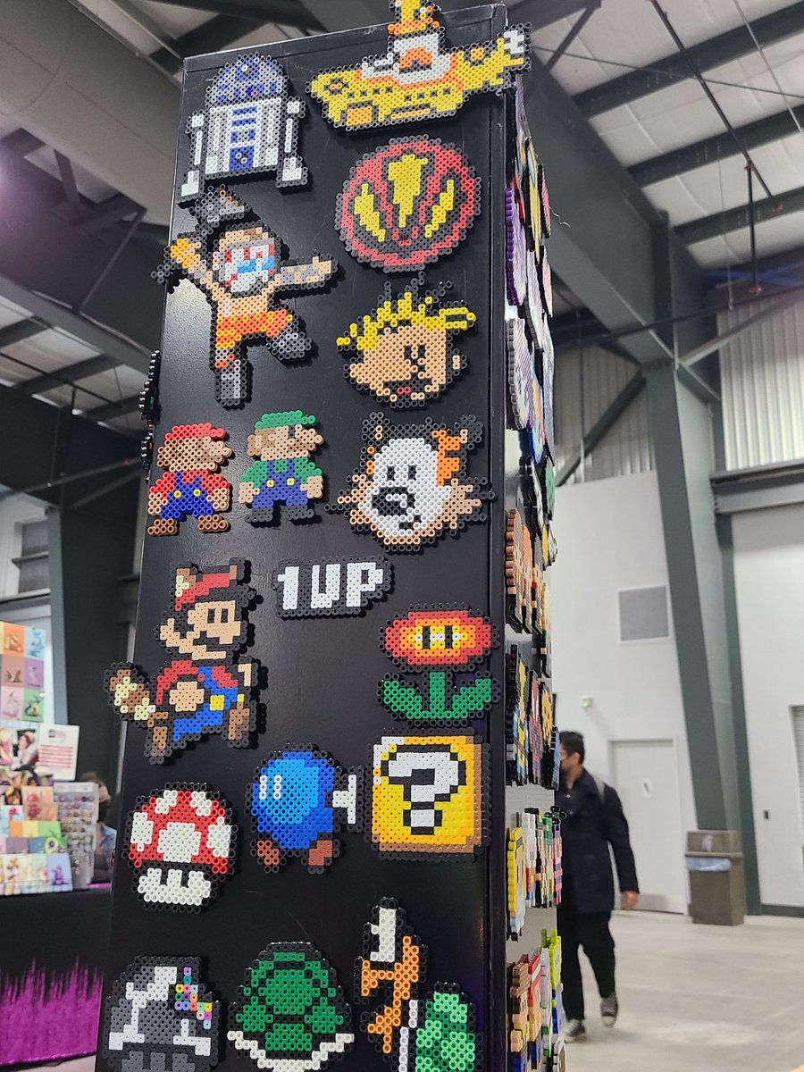 JennnPritchard's tweet photo. My alter ego 8bitjenn is hanging out at @OttawaCC today. Come check out some great artists and fun stocking stuffers. It's all happening at the @EYCentre today and tomorrow. #Ottawa #ottawacomiccon #holidayedition https://t.co/0Z0eGiFovK