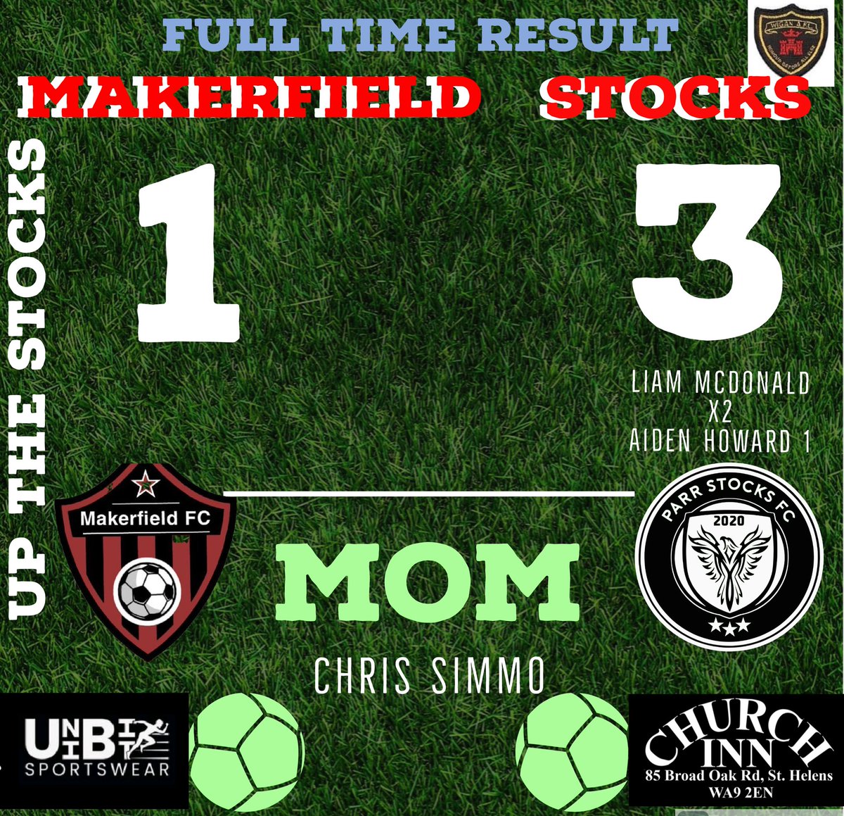 Scrappy performance, fair play to <a href="/MakerfieldF/">Makerfield FC</a> gave us a fight.

3points in the bag
UTFS ⚽️⚽️⚽️