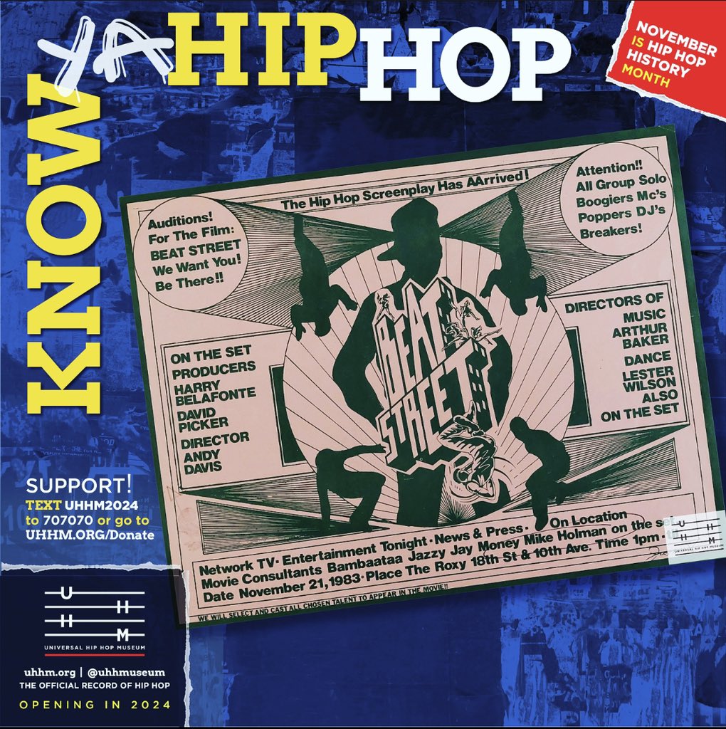 The Hip Hop Museum tweet media