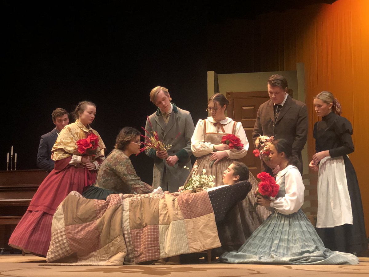 Little Women was a huge hit last night at Hastings High School! Catch the show tonight at 7 or Sunday at 2