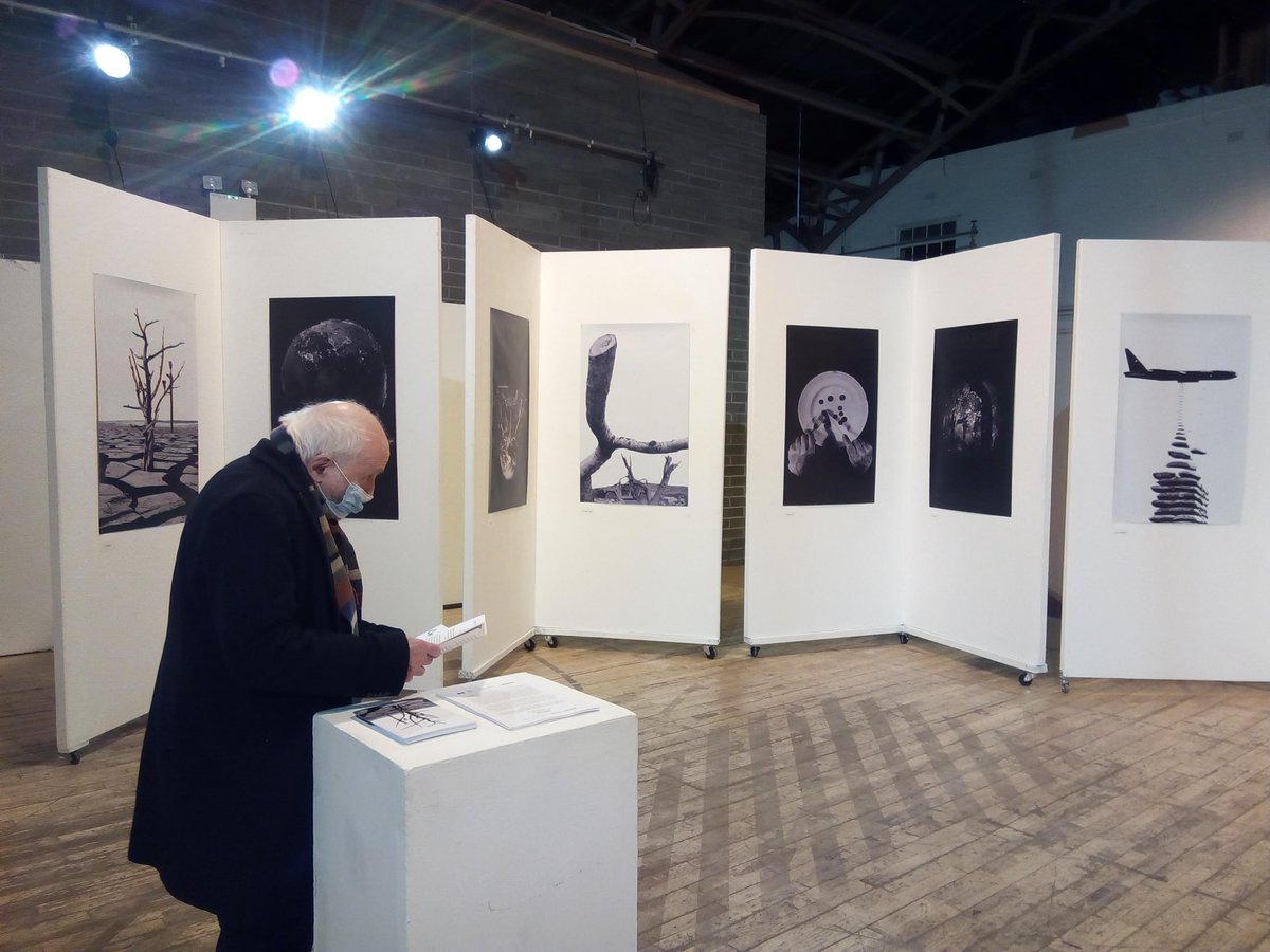 'I urge everyone concerned with the threat of climate change to see this exhibition... a sobering ‘food for thought’ 

<a href="/R_Demarco90/">Richard Demarco</a> a/ <a href="/peterkennardx/">Peter Kennard</a>'s CODE RED presented by <a href="/PeaceJusticeSco/">Peace & Justice</a> &amp; <a href="/StreetLevel_/">Street Level Photoworks</a>  u/ 26/11 <a href="/ootbdrillhall/">Out of the Blue</a> 
 
linktr.ee/PeaceCranes

📷<a href="/IliyanaNedkova/">Iliyana Nedkova</a>