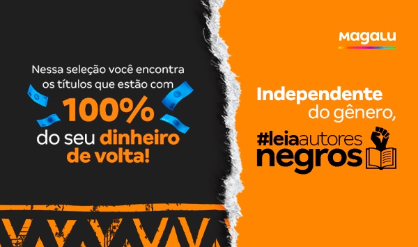 magalu's tweet photo. Nesse #DiadaConscienciaNegra eu te faço um convite: #LeiaAutoresNegros! Faça parte da luta antirracista! Ah! E aproveite: hoje o Magalu está dando 100% de dinheiro de volta na compra de livros escritos por pessoas negras e brasileiras.

Toque aqui 📚👉 https://t.co/gYRtLgbqrv https://t.co/5JomuwxKj4