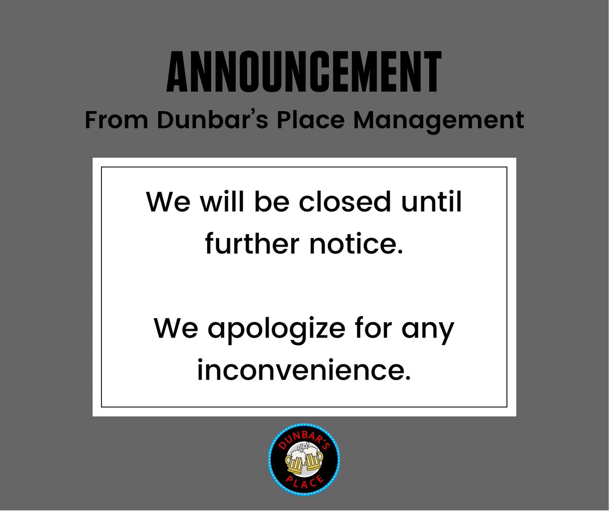 DunbarsPlace's tweet photo. https://t.co/Soweo0baEq