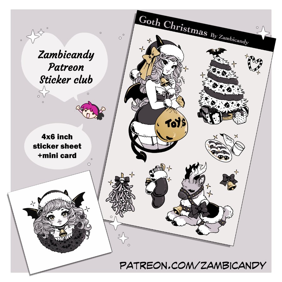 Next Zammie~🎄🎅 I have 2 US slots available! Slots tend to sell out pretty fast so if you've been looking to join, now's your chance <3 Rly happy with how this turned out ;o;!! 