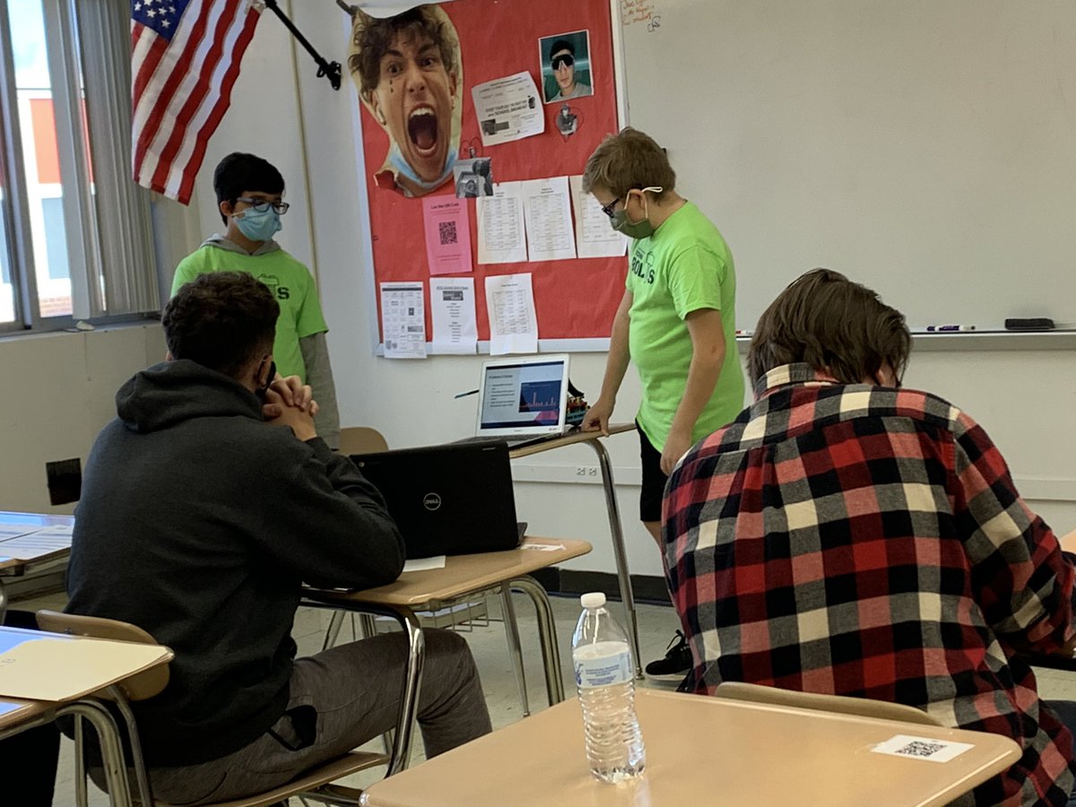 SteamRosa's tweet photo. Representing Berlin at the First Lego League qualifying event at Wolcott High School! #wearemcgee #fll #steam https://t.co/O1xua8C3nB