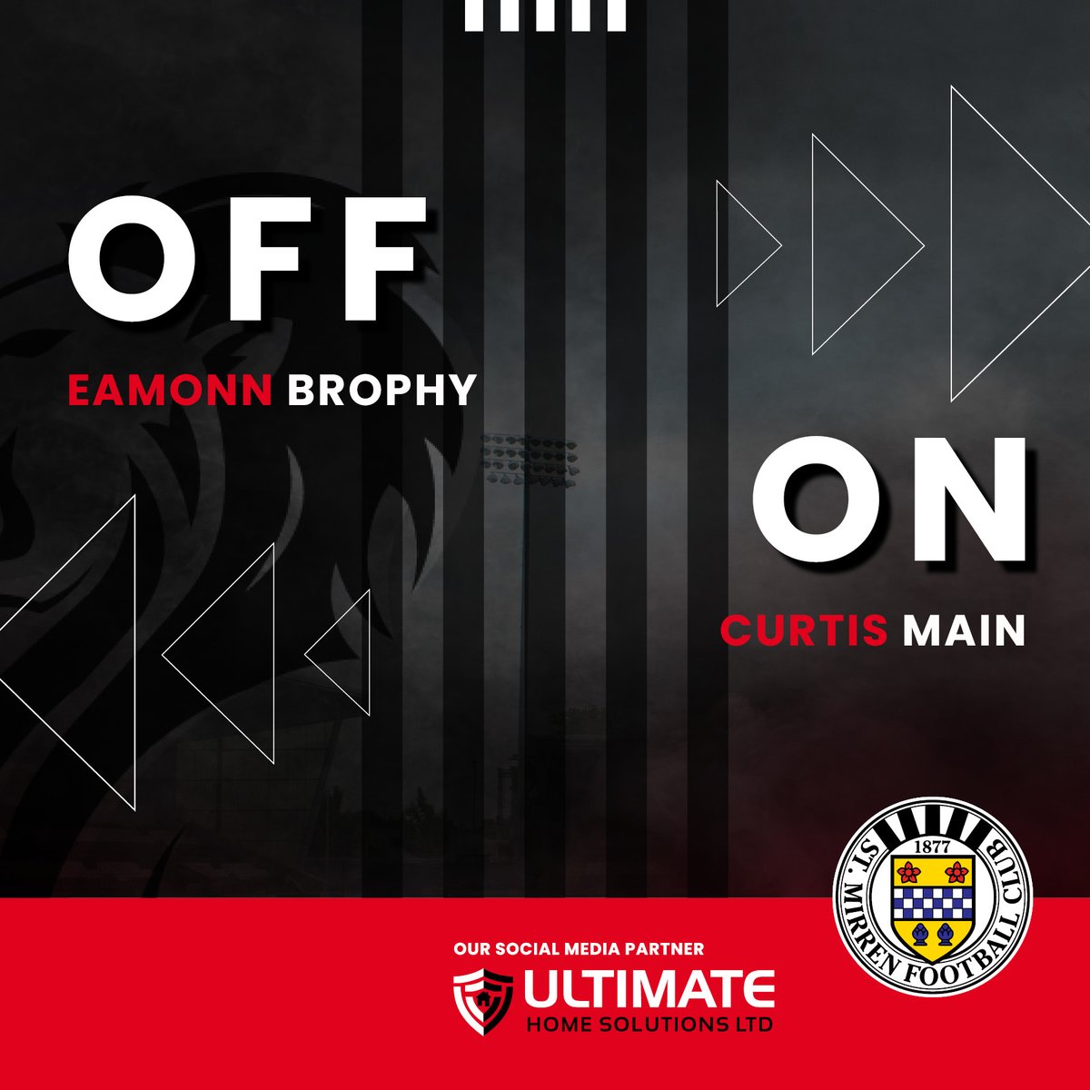 saintmirrenfc's tweet image. 78&apos; - STM 1-0 LIV

Final change for Saints as Curtis Main comes on for Eamonn Brophy. 

#STMLIV | #COYS