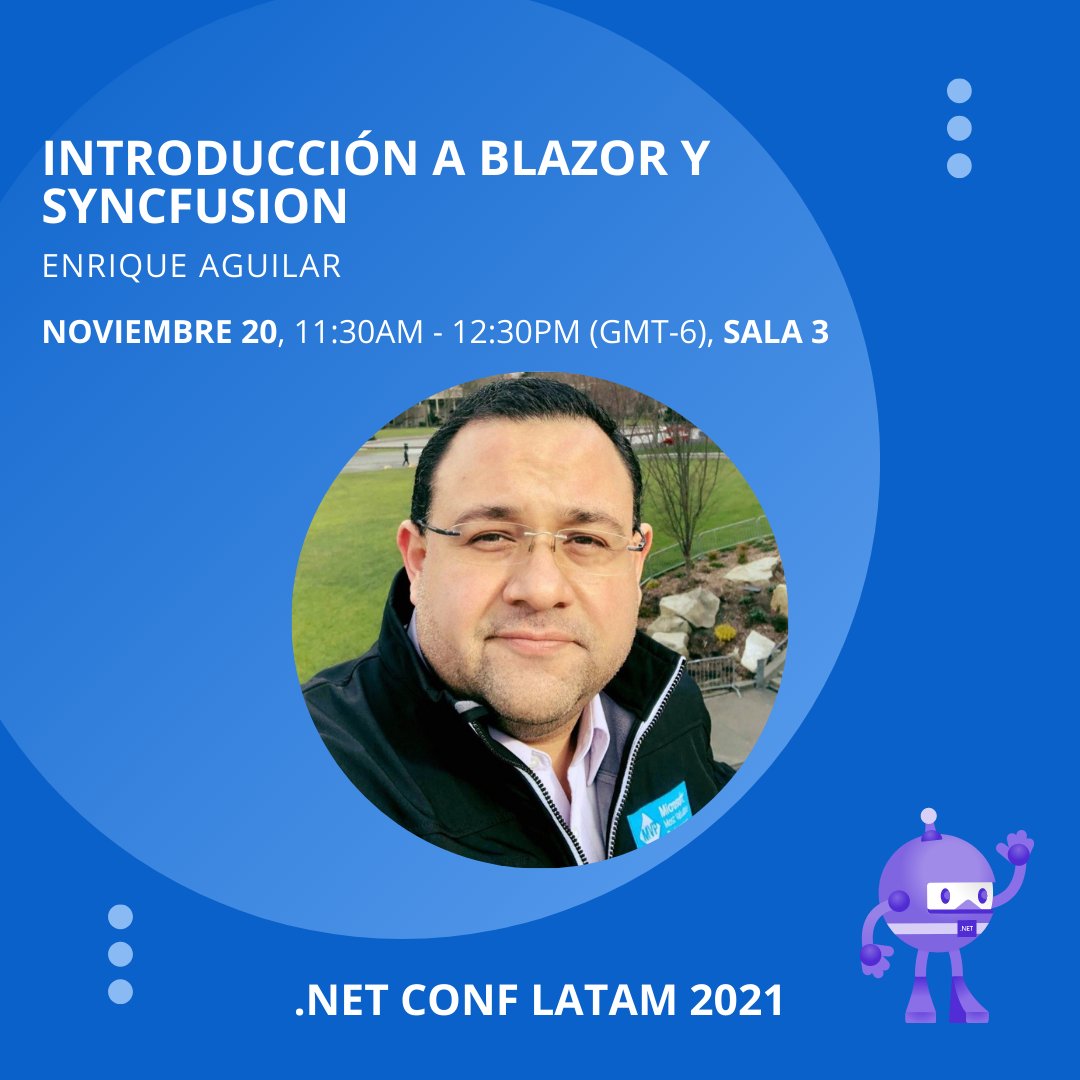 darkicebeam's tweet photo. ¿Listos para las siguientes sesiones?

Sala 1: https://t.co/CBiM8aHjVd
con @LauchaCarro 

Sala 2: https://t.co/3J1E0zuSs9
con @alejandroruizva 

Sala 3: https://t.co/HFFVjuBSlT
con @EnriqueAguilar 

Sala 4: https://t.co/MJR5FeocTd
con @hardkoded

#dotNETConfLatam 
#dotNETConf https://t.co/OJCkF3AImB