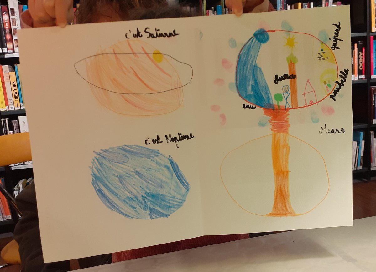 DurasBib's tweet photo. Ce matin a eu lieu l'atelier Philos-Art avec Rêve édition!
Qu'est-ce que la Terre? A qui appartient-elle? Quel est notre lien avec elle?

#bib2paris #paris20 https://t.co/uA1yuM4wzX