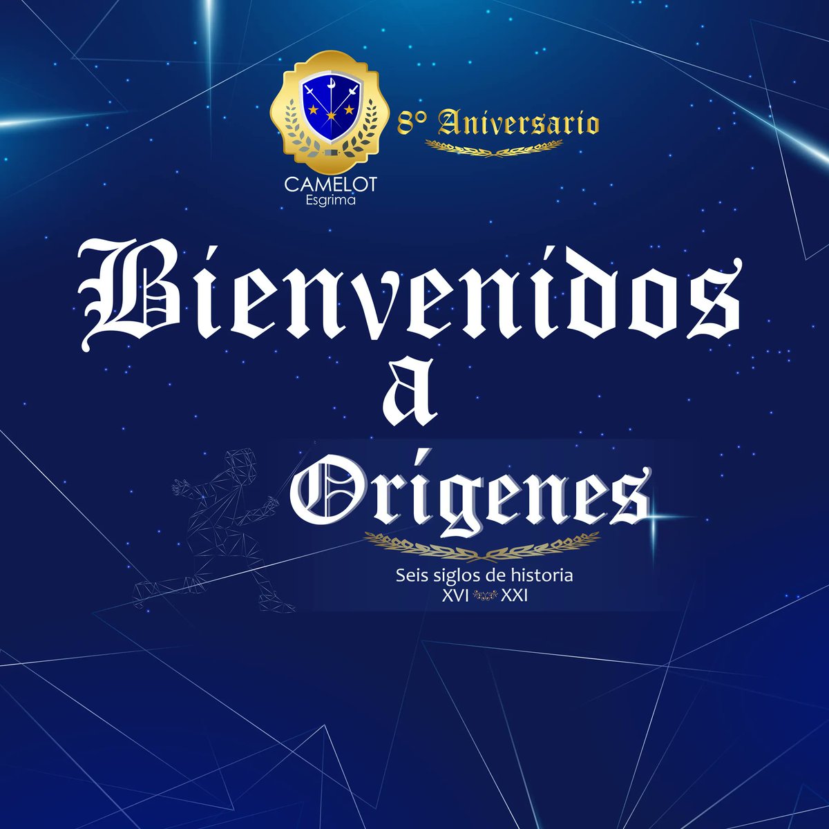 CamelotEsgrima's tweet photo. ¡¡La espera terminó!! 🤺🗡⚔️
“Orígenes, seis siglos de historia” buscará aproximarte a un acervo que permita adentrarte en el conocimiento de la esgrima a partir de sus raíces derivadas de la guerra y su evolución como arte y deporte. 
¡¡Bienvenidos!!
 #Esgrima #Xalapa #Deportes https://t.co/oFdDdbdOlV